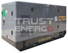 Дизельный генератор CTG AD-150RE В кожухе с АВР