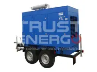 Дизельный генератор ССМ ЭД-120С-Т400-РПМ2 (Marelli) на шасси